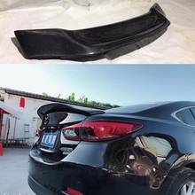 for Mazda 6 2015-2018 atenza spoiler high quality carbon fiber car rear spoiler for Mazda 6 atenza R style spoiler 2024 - buy cheap