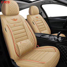 black leather car seat cover For mitsubishi lancer x outlander xl 3 space star grandis pajero 4 sport carisma l200 accessories 2024 - buy cheap