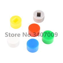 50pcs Plastic Cap Hat for 5.8*5.8MM 7*7MM 8*8MM 8.5*8.5MM Tactile Push Button Switch Lid Cover Micro switch button 2024 - buy cheap