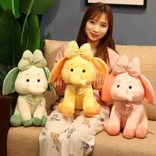 1pc 25/35/45cm Lovely Elephant Plush Toys Cartoon Animal Elephant with Bow Pillow Stuffed Soft Doll for Children Infant Gifts 2024 - buy cheap