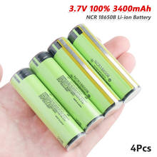 YCDC-batería recargable de litio NCR18650B con PCB para linterna, 18650 v, 3,7 mah, nueva 2024 - compra barato