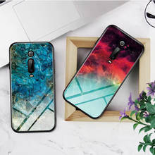 for Xiaomi Mi 9T Pro 9T 9 SE CC9 CC9E Redmi K20 Pro Note 7 A3 Lite Case Marble Glass Soft Bumper Cover for Xiaomi Mi 9T Funda 2024 - buy cheap