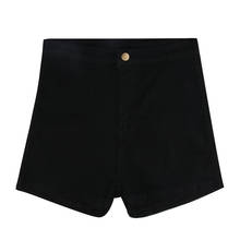 G1211 2020 feminino verão novo estilo estiramento coringa mostrar fina moda feminina preto cintura alta denim shorts barato por atacado 2024 - compre barato