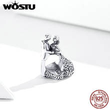 WOSTU 2020 New Original Wedding  Bead fit charms silver 925 beads Bracelet for women diy fashion jewelry make 2024 - buy cheap