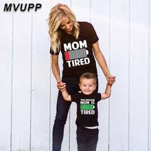 MOM THIRD fashion family matches clothes mother and son short tshirt baby boys clothes mommy me tshirt cotton soft summer casual 2024 - buy cheap