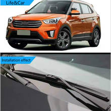 Передние щетки стеклоочистителя для Hyundai IX25 Creta 2014, 2015, 2016, 2017, 2018, 2019, лобовое стекло, переднее стекло, 24 дюйма + 16 дюймов 2024 - купить недорого