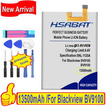 Marca superior 100% nova bateria 13500mah para blackview bv9100 + bateria gfit grátis 2024 - compre barato