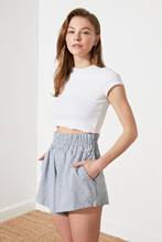 Gray Knitted Shorts Bermuda 2021 New Season Spring Fashion Summer Causal High Waist Mini Short Different Color Home And Street 2024 - buy cheap