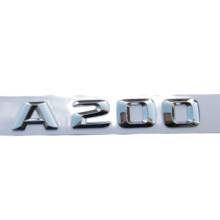 ABS Plastic Car Trunk Rear Letters Badge Emblem Decal Sticker for Mercedes Benz W176 A Class A200 2024 - buy cheap