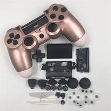 Полный Корпус чехол крышка кнопки Набор DIY Mod Kit для беспроводного контроллера PS4 Playstation 4 запасные части 2024 - купить недорого