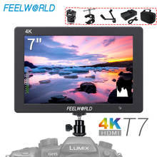 Feelworld-Monitor 4K T7 de 7 pulgadas, 1920x1200, HDMI, salida de vídeo para cámara DSLR, Canon, Nikon y Sony 2024 - compra barato