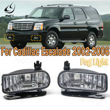 PMFC Front Bumper Fog light Car Fog Lamp Assembly Left Right For Cadillac Escalade 2002 2003 2004 2005 2006 15252038 15252039 2024 - buy cheap