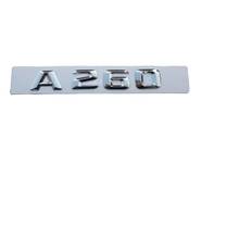 Chrome Plastic Car Trunk Rear Letters Badge Emblem Decal Sticker for Mercedes Benz W176 A Class A260 2024 - buy cheap