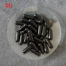 0# 10000pcs Portable Hard Gelatin Empty Capsules,Cosmetic 0 Size Black Hollow Gelatin Capsules ,joined or Separated Capsules 2024 - buy cheap