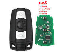 best quality aftermarket CAS3 3 button remote key for bmw 1 3 5 6 X5 X6 Z4 series with 868MHZ,with 7945 chip for BMW cas3 2024 - buy cheap