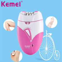 Kemei Female Epilator for Body Bikini Arm Painless Fast Hair USB Charge Electric Shaver Hair Removal Lady Shaving Machine F35 2024 - buy cheap