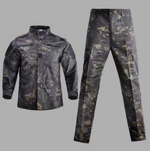 Military Uniform Camouflage Tactical Suit Men Army Special Forces Combat Shirt Coat Pant Set Camouflage Militar Soldier Clothes 2024 - buy cheap