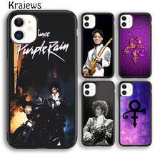 Krajews Pop singer Prince Rogers Nelson Design Phone Case For iPhone 5s 6s 7 8 plus X XS XR 11 12 13 pro max Samsung S8 S9 S10 2024 - buy cheap