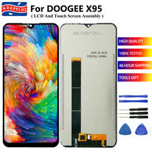 KOSPPLHZ 6.52" Original For DOOGEE X95 LCD Display + Touch Screen Assembly For Doogee X95 Pro Display Front Screen + Glue 2024 - buy cheap