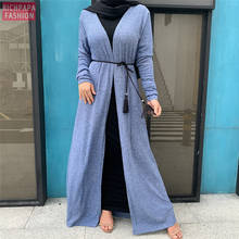 Kimono Abaya Dubái para mujer, vestido musulmán islámico turco, Hijab marroquí, caftán marroquí, bata De marroquí, musulmán, Omán 2024 - compra barato