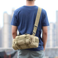 ANAWISHARE Men Waist Bags Canvas Fanny Pack Men's Belt Bag Chest Pack Bum Bag Male Portable Belt Pouch Crossbody Shoulder Bags 2024 - buy cheap