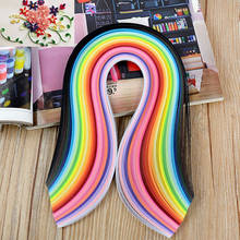 260pcs Rainbow Paper Quilling Strips Set Flower Gift Paper For  Handmade Paper Decoration Craft DIY Quilling Tools 3mm 39cm 2024 - buy cheap