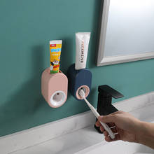Luluhut squeezer para pasta de dentes automático dispenser pasta de dente fixado na parede pasta de dente suporte dispensador preguiçoso para pasta de dentes 2024 - compre barato