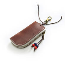 SIKU men's leather coin purses holders fashion key wallet fashion key holder 2024 - buy cheap