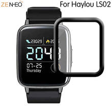 3D Curved Edge Full Coverage Soft Protective Film Cover For Xiaomi Haylou LS02 Smart Watch for Haylou LS02 Screen Protector 2024 - buy cheap