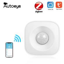 TREEYE ZigBee Human Body Sensor Wireless Smart Body Movement PIR Motion Sensor Use With Tuya Smart Life App 2024 - buy cheap