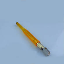 Противоскользящая ручка с масляным покрытием из твердого сплава для резки стекла DIY Зеркало для плитки нож для резки ремесло инструмент для стекла 6 мм-12 мм 2024 - купить недорого