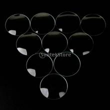 20 Pieces Wholesale Clear Domed Arched Mineral Glass Watch Lens Replacement Part Tools 2024 - buy cheap