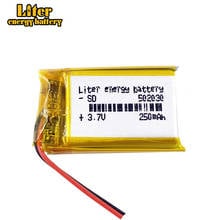 Batería de litio de 502030 3,7 V 250 mah, productos de calidad, certificación CE FCC ROHS 2024 - compra barato