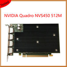 Quadro NVS450 512M For NVIDIA Professional Graphics Card for 3D Modeling, Rendering, Drawing, Design, Multi-screen Display 2024 - buy cheap