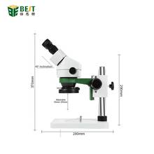 Microscópio binocular estéreo, 10x20x, aparelho de solda, ideal para conserto de telefone móvel, luzes de led 2024 - compre barato