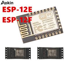 Esp8266 esp12e esp12f com porta serial remota, wi-fi, módulo sem fio 3.3v spi para arduino, nova versão 2024 - compre barato
