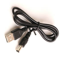 Atacado 80cm DC5.5 USB Power Cabo de Carregamento 5.5 milímetros * 2.1 milímetros USB PARA DC 5.5*2.1 milímetros Power Jack Cable 100 pçs/lote 2024 - compre barato