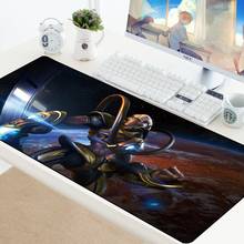 StarCraft-alfombrilla de ratón grande para Gaming, accesorio para ordenador de escritorio, con borde de bloqueo, para oficina, portátil y Escritorio 2024 - compra barato