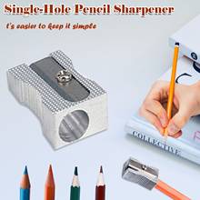 2PCS Creative Single-hole Metal Aluminum Alloy Pencil Sharpener DIY Kid Die-Cut Machines For Families/Schools And Offices 2021 2024 - buy cheap