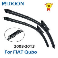 MIDOON Wiper Blades for FIAT Qubo Europe Model Fit Bayonet Arms 2008 2009 2010 2011 2012 2013 2024 - buy cheap
