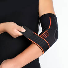 Outdoor Sports Elbow Support Brace Pad Injury Aid Strap Guard Wrap Band ORIENT stretch sports elbow strap 2020 New 2024 - buy cheap