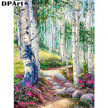 Pintura de diamante completo cuadrado/redondo árbol maderas taladro 5D bordado punto de cruz Kit de diamantes de imitación decoración de cristal A030 2024 - compra barato