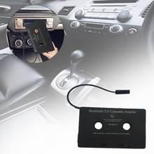 Universal Bluetooth Car Adaptador Cassete De Áudio Para Aux Para Adaptador de Cassete Para Carro Smartphones Bateria Embutida Transporte da gota 2024 - compre barato