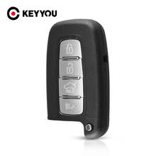 KEYYOU For Hyundai IX35 Sonata 8 Elantra Kia K2 K5 Sportage Forte Replacement Shell 2/3/4 Button Smart Remote key Case 2024 - buy cheap
