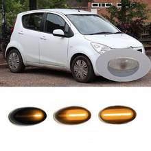 Fit for Opel Vauxhall Agila B MK2 H08 2007-2014 Lamp Dynamic LED Indicator Side Marker Signal Light Accessories 2024 - buy cheap