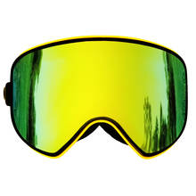 LOCLE магнитные лыжные очки 2 в 1 многофункциональные мужские женские мужские очки для сноуборда очки для катания на лыжах очки для снега противотуманная Лыжная маска 2024 - купить недорого
