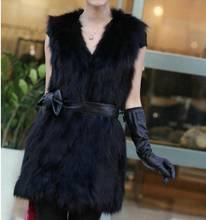 Furry 2020 Winter Women's Faux Fur Coat Artificial Fur Vest Furry Vests Femme Jackets Plus Size Furry Fake Fur Gilet Z105 2024 - buy cheap