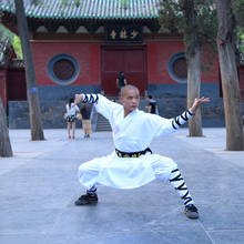 Branco shaolin roupas wushu uniforme budista robe artes marciais tai chi roupas shaolin kung fu uniforme ta2094 2024 - compre barato