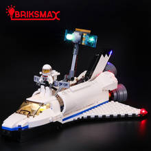 BriksMax Led Light Up Kit For Creator Space Shuttle Explorer Building Blocks Compatible With 31066 (NOT Include Model) 2024 - buy cheap