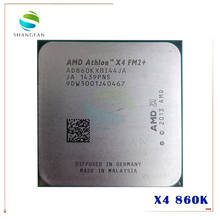 Процессор AMD Athlon X4 860K X4 860 X4-860K 3,7 ГГц 95 Вт, двухъядерный процессор AD860KXBI44JA, разъем FM2 + 2024 - купить недорого